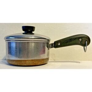 Revere Ware 1801 1‎ Qt Copper Clad Pan Pot w/ Matching Lid 2272609 Clinton, IL